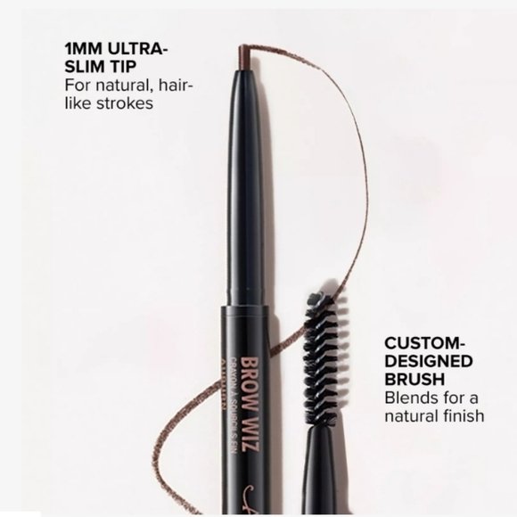 Anastasia Beverly Hills Skinny Brow Wiz Pencil: Medium Brown, .003oz, NIB - Picture 7 of 9